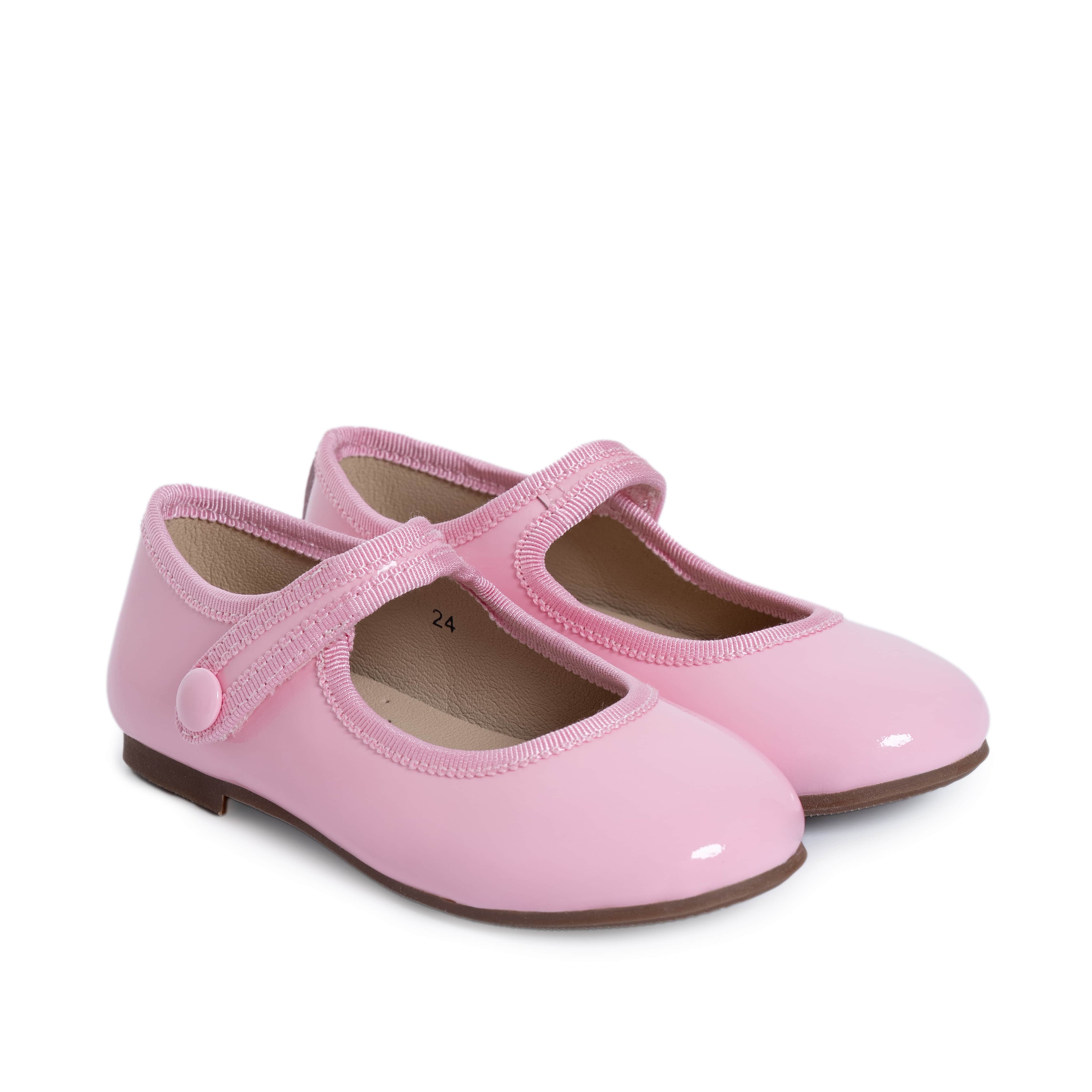 Shiny Mary Jane Shoes For Girls